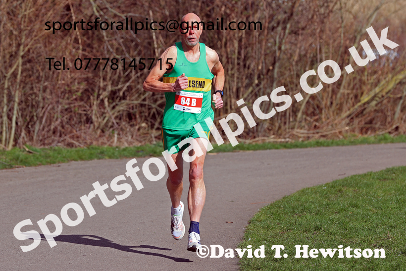 Masters Men Over-50s, 2026 NECAA Royal Signals Road Relays, Hetton Lyons Country Park, Hetton le Hole. Photo: David T. Hewitson/Sports for All Pics